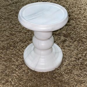Bath & Body Works Marble Pedestal Candle Holder